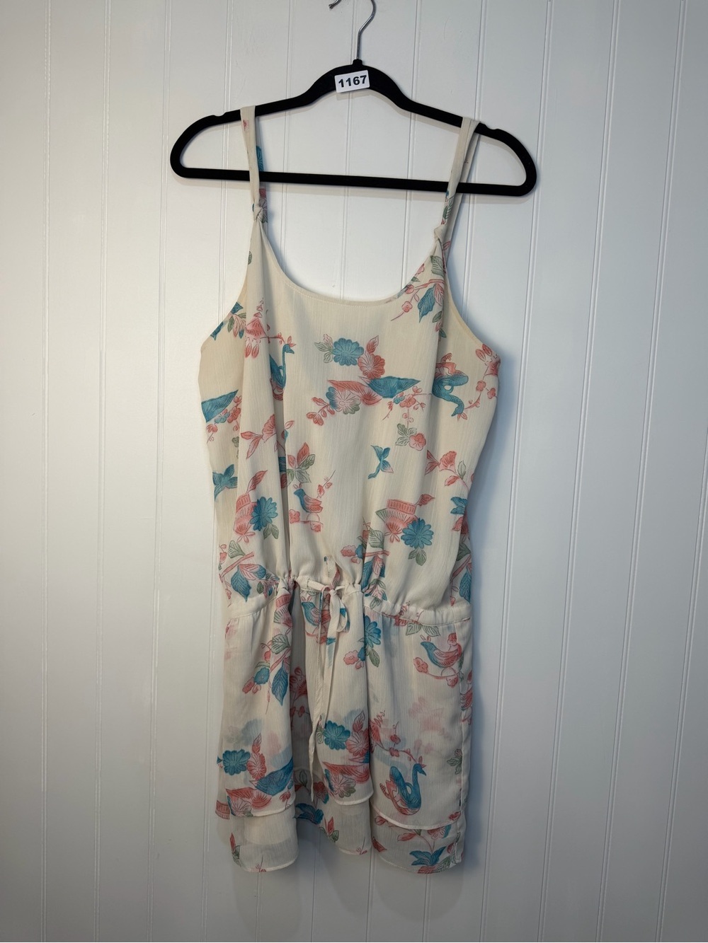 Quiksilver Floral Tiered Sundress | Size XL Beach Resortwear Oriental